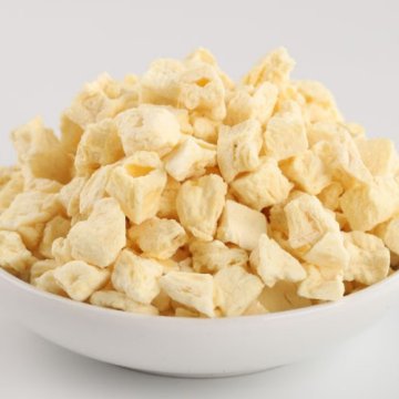 Bulk 5*5mm Freeze Dried Pineapple Diced Supplier | OEM & Wholesale Exporter