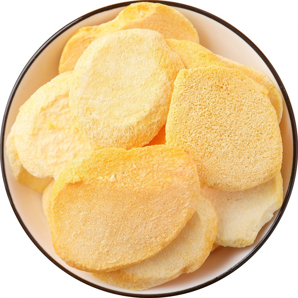 freeze dried yellow peach quality export