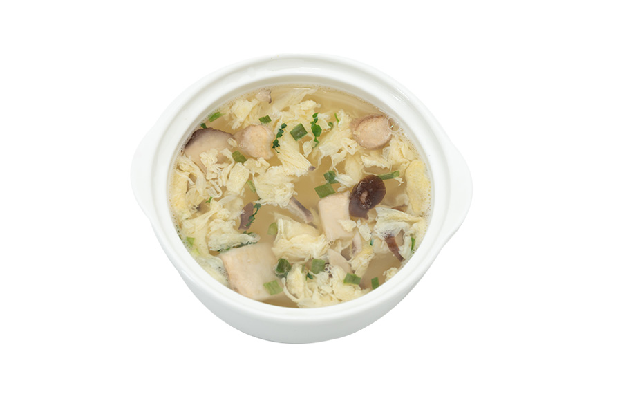 Freeze dried mushroom egg soup manufacture &supplier