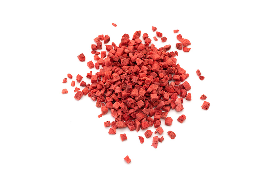 Freeze-dried Whole Strawberry Dice product_
